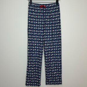 Vineyard Vines Santa Christmas Tree Lounge Pajama Boys Pants Size L (16) Holiday